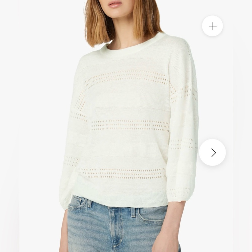 Joe's Jeans Nara Pointelle Pullover Sweater